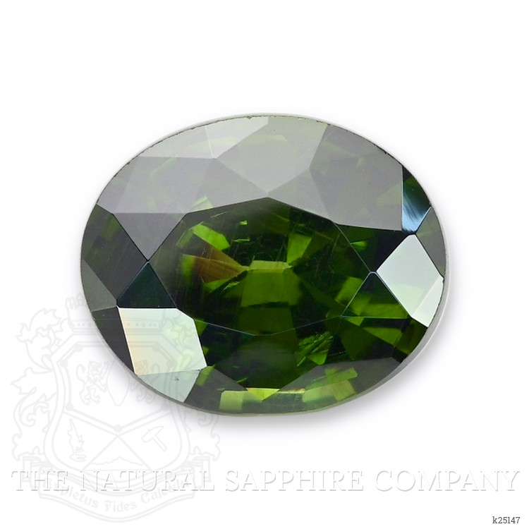 4.50 Ct. Green Zircon from Ceylon (Sri Lanka)