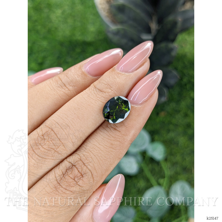 4.50 Ct. Green Zircon from Ceylon (Sri Lanka)