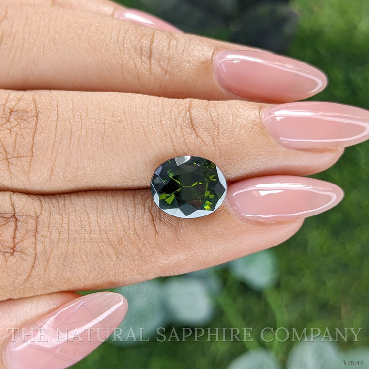 4.50 Ct. Green Zircon from Ceylon (Sri Lanka)