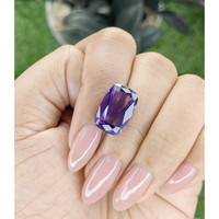 6.99 Ct. Purple Amethyst from Ceylon (Sri Lanka) Life Style