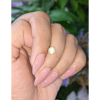 1.17 Ct. Yellowish Green Cabochon Chrysoberyl from Ceylon (Sri Lanka) Life Style