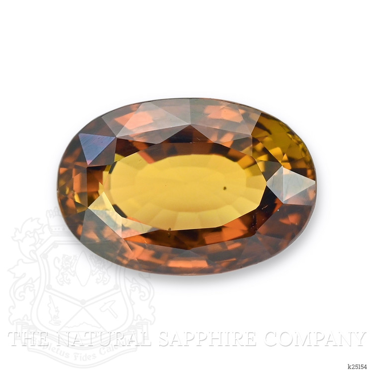 5.34 Ct. Reddish Orange Tourmaline from Ceylon (Sri Lanka)