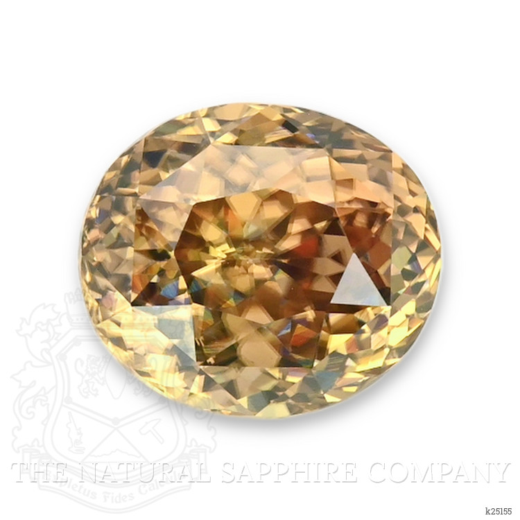 4.27 Ct. Yellowish Brown Zircon from Ceylon (Sri Lanka)