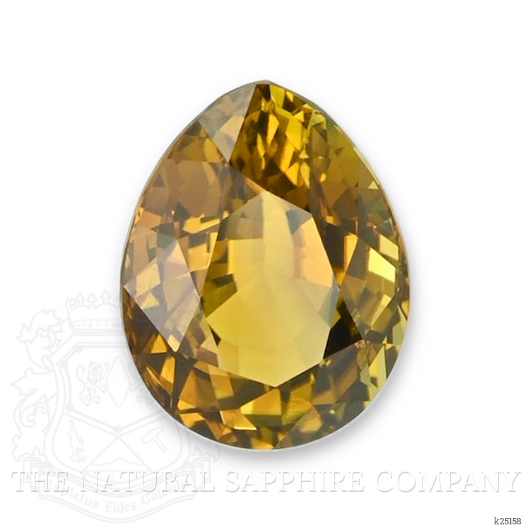 2.53 Ct. Brownish Yellow Tourmaline from Ceylon (Sri Lanka)