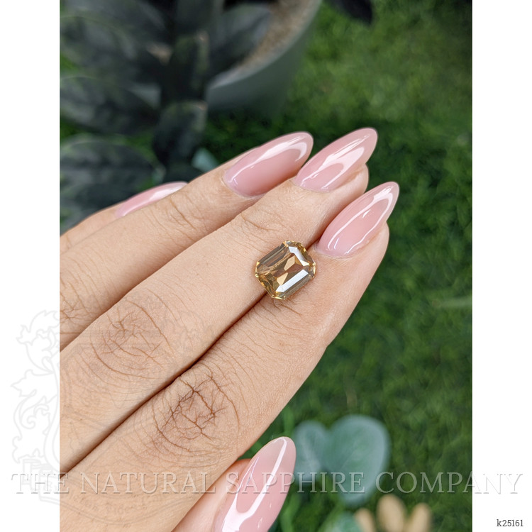 3.76 Ct. Yellowish Brown Zircon from Ceylon (Sri Lanka)