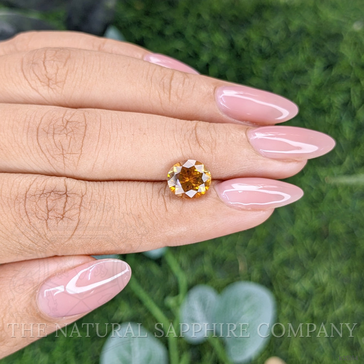 2.00 Ct. Orange Tourmaline from Ceylon (Sri Lanka)