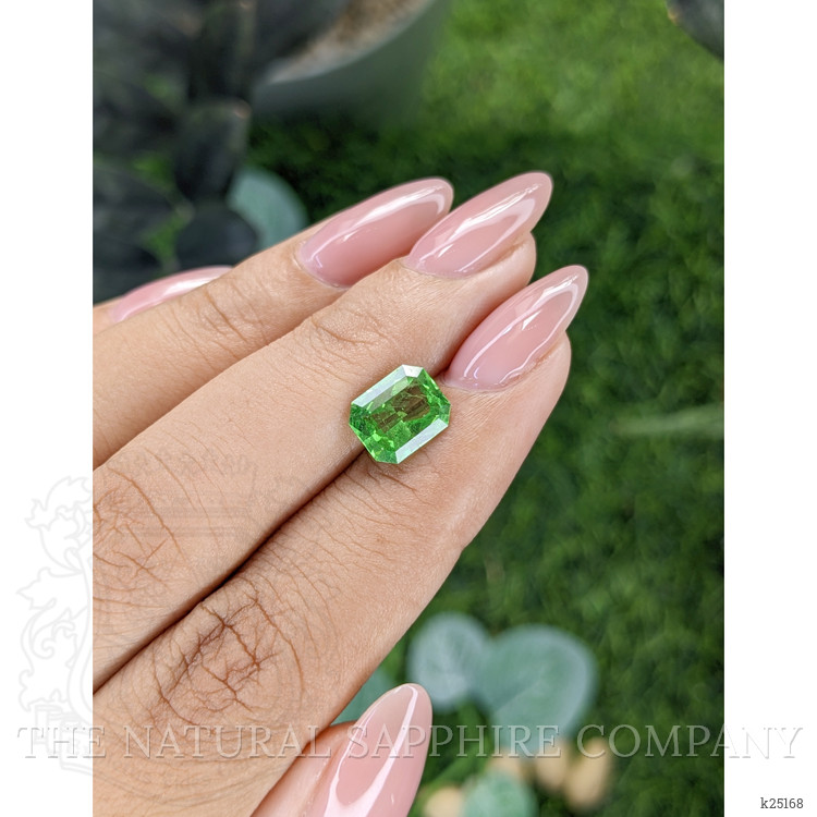 2.08 Ct. Tsavorite Garnet from Tanzania