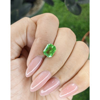 2.08 Ct. Tsavorite Garnet from Tanzania Life Style