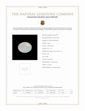 1.14 Ct. White Opal from Australia Scan Report