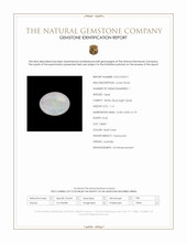 1.14 Ct. Multi Color White Opal (Light Opal) from Australia Scan Report