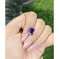 3.55 Ct. Purple Amethyst from Ceylon (Sri Lanka) Life Style