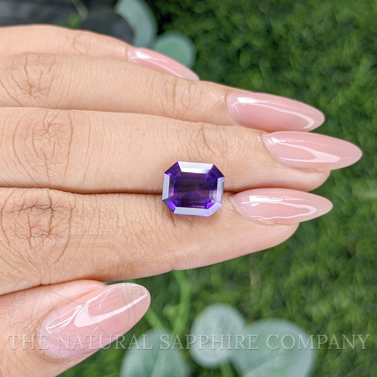 3.55 Ct. Purple Amethyst from Ceylon (Sri Lanka)