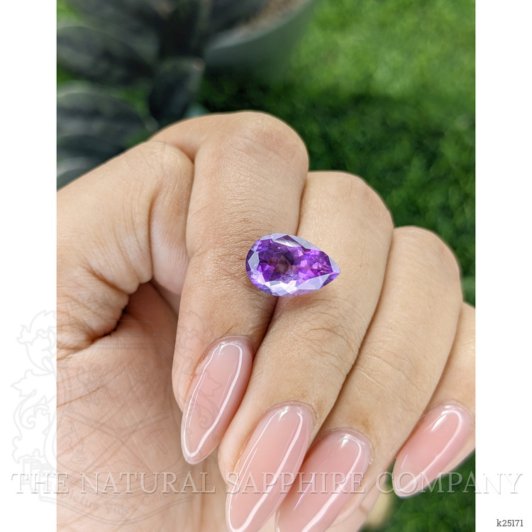 3.30 Ct. Purple Amethyst from Ceylon (Sri Lanka)