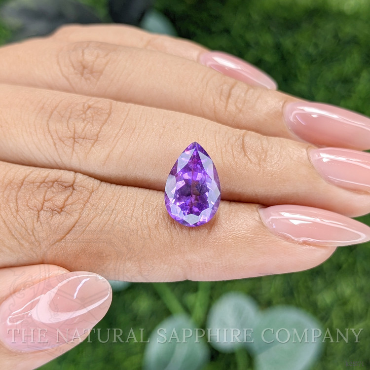 3.30 Ct. Purple Amethyst from Ceylon (Sri Lanka)