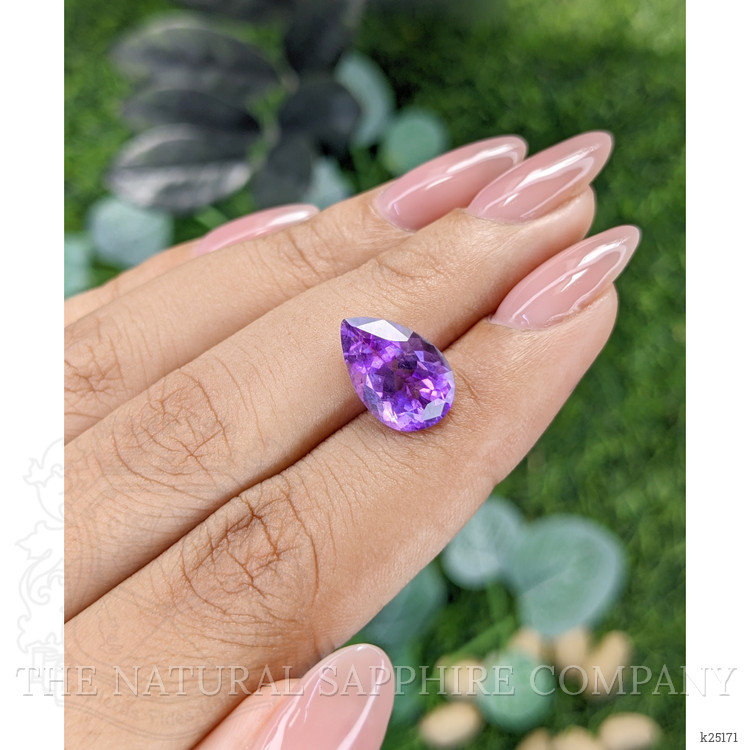 3.30 Ct. Purple Amethyst from Ceylon (Sri Lanka)