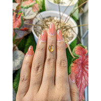 2.23 Ct. Yellow Cabochon Citrine from Ceylon (Sri Lanka) Life Style