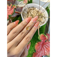 2.23 Ct. Yellow Cabochon Citrine from Ceylon (Sri Lanka) Life Style
