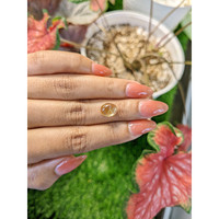 2.23 Ct. Yellow Cabochon Citrine from Ceylon (Sri Lanka) Life Style