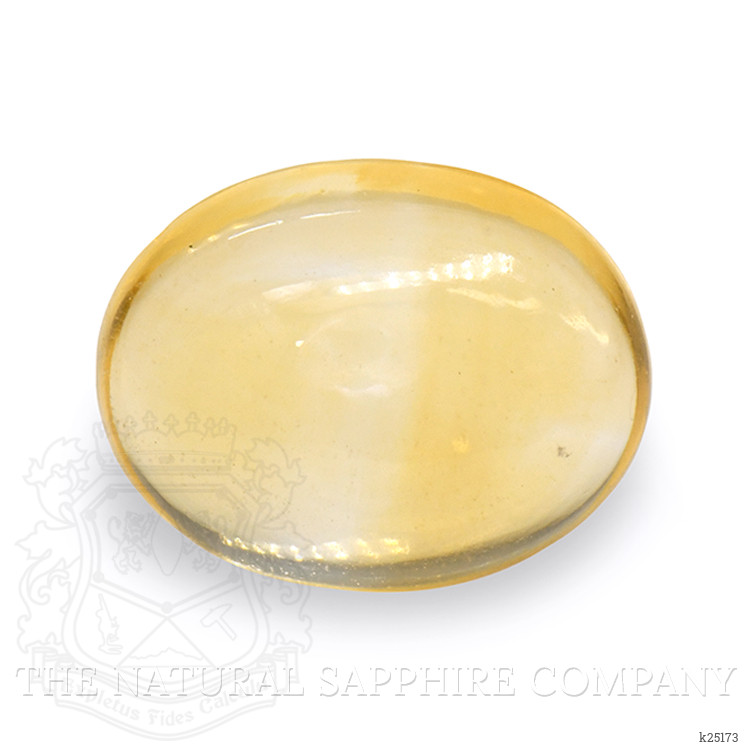 2.37 Ct. Yellow Cabochon Citrine from Ceylon (Sri Lanka)