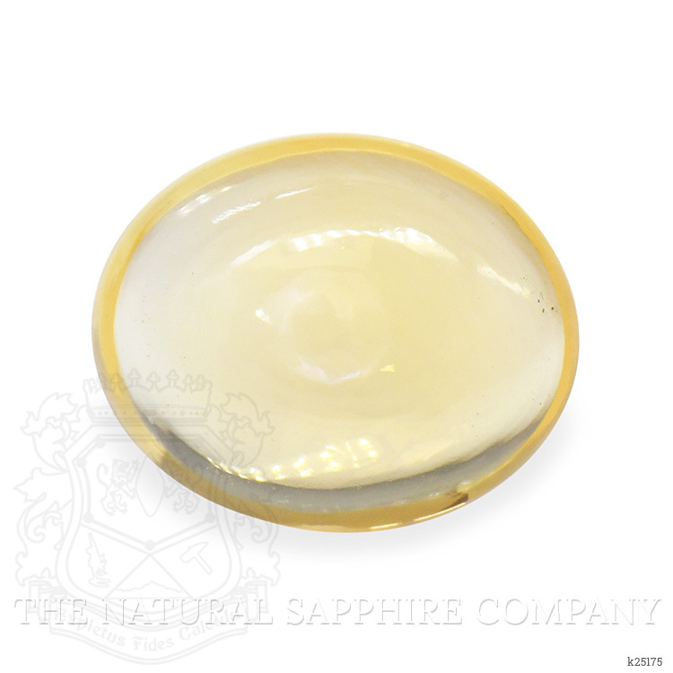 2.29 Ct. Yellow Cabochon Citrine from Ceylon (Sri Lanka)