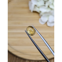 2.29 Ct. Yellow Cabochon Citrine from Ceylon (Sri Lanka) Life Style