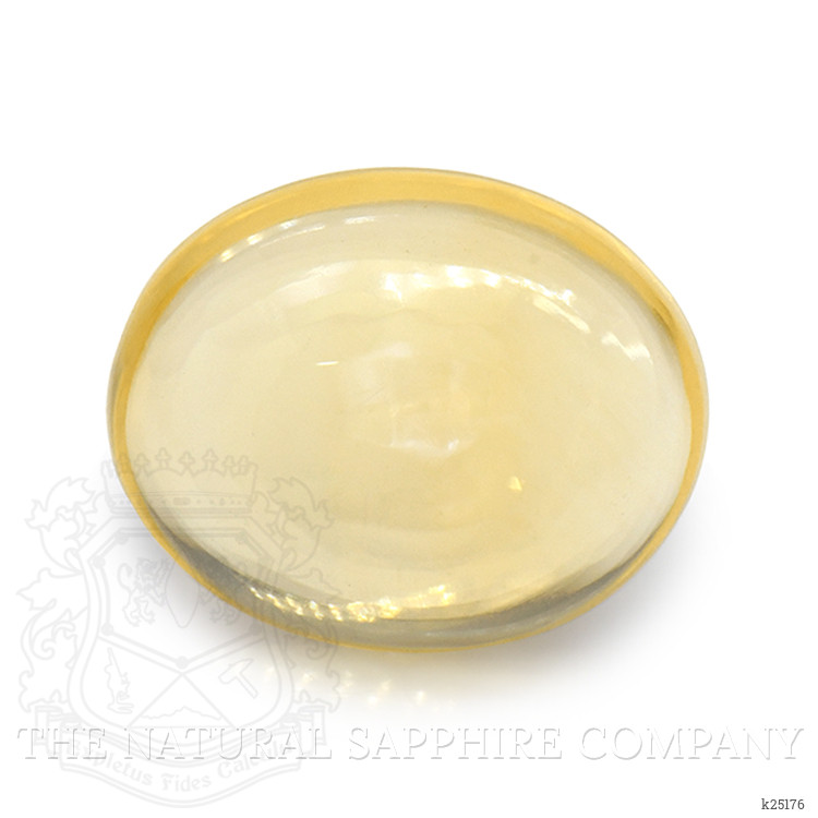 2.50 Ct. Yellow Cabochon Citrine from Ceylon (Sri Lanka)