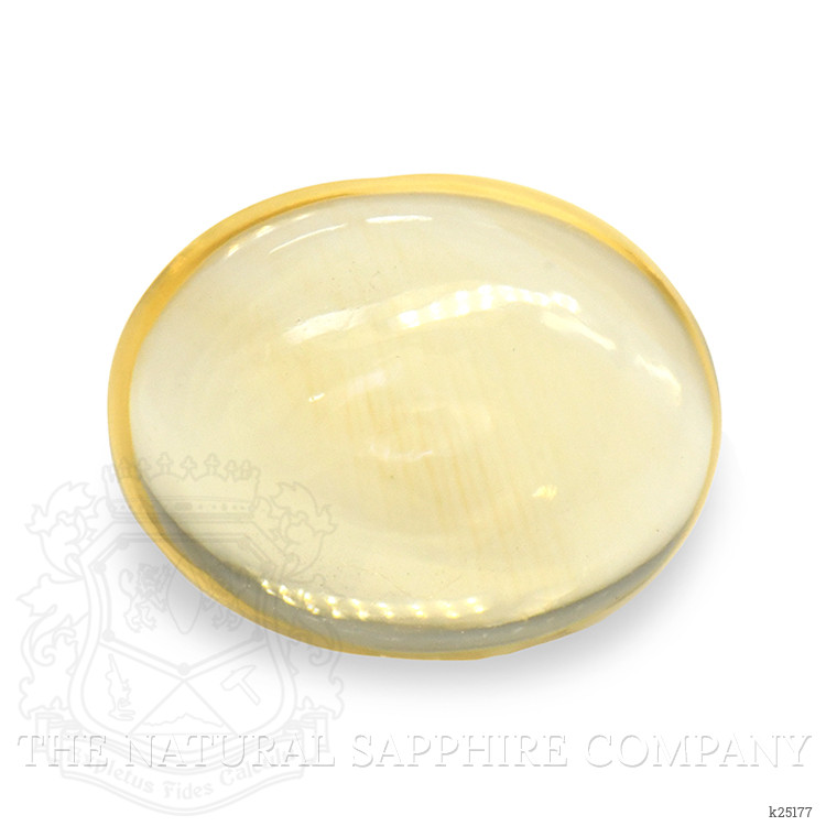 2.21 Ct. Yellow Cabochon Citrine from Ceylon (Sri Lanka)