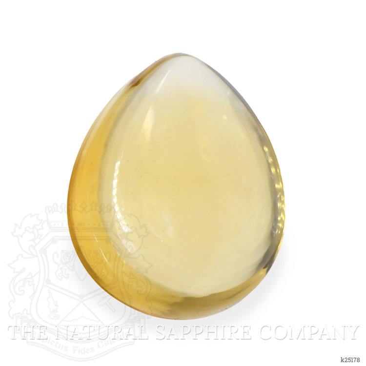 2.72 Ct. Yellow Cabochon Citrine from Ceylon (Sri Lanka)