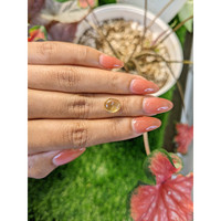 2.34 Ct. Yellow Cabochon Citrine from Ceylon (Sri Lanka) Life Style