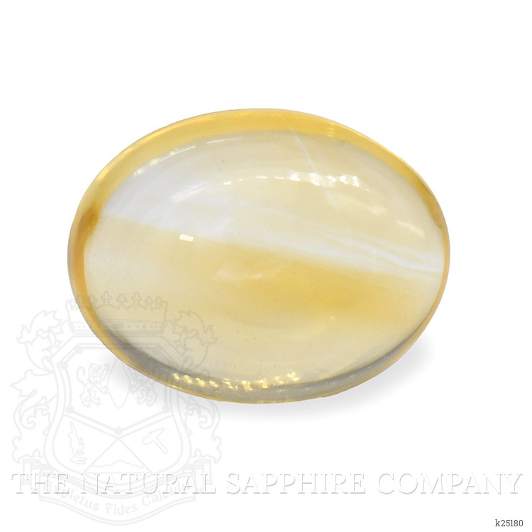 1.75 Ct. Yellow Cabochon Citrine from Ceylon (Sri Lanka)