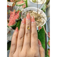 1.75 Ct. Yellow Cabochon Citrine from Ceylon (Sri Lanka) Life Style