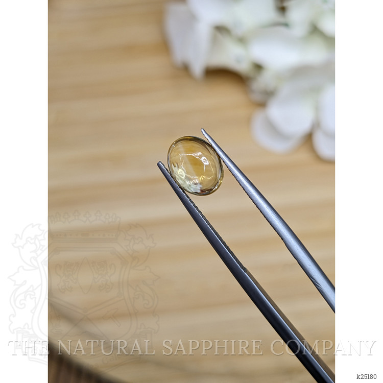 1.75 Ct. Yellow Cabochon Citrine from Ceylon (Sri Lanka)