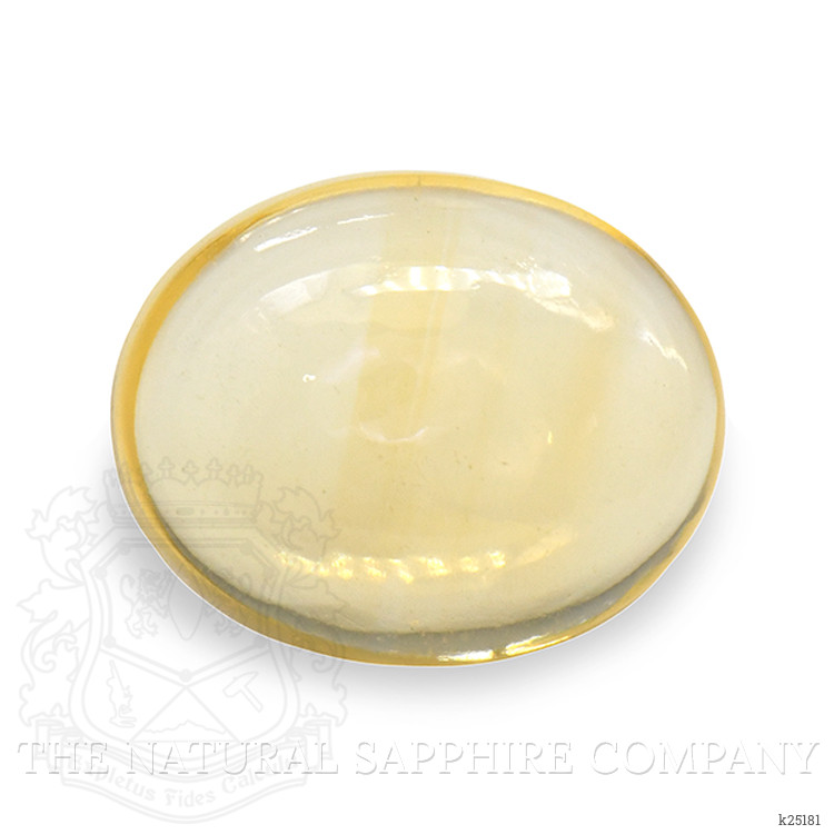 2.30 Ct. Yellow Cabochon Citrine from Ceylon (Sri Lanka)