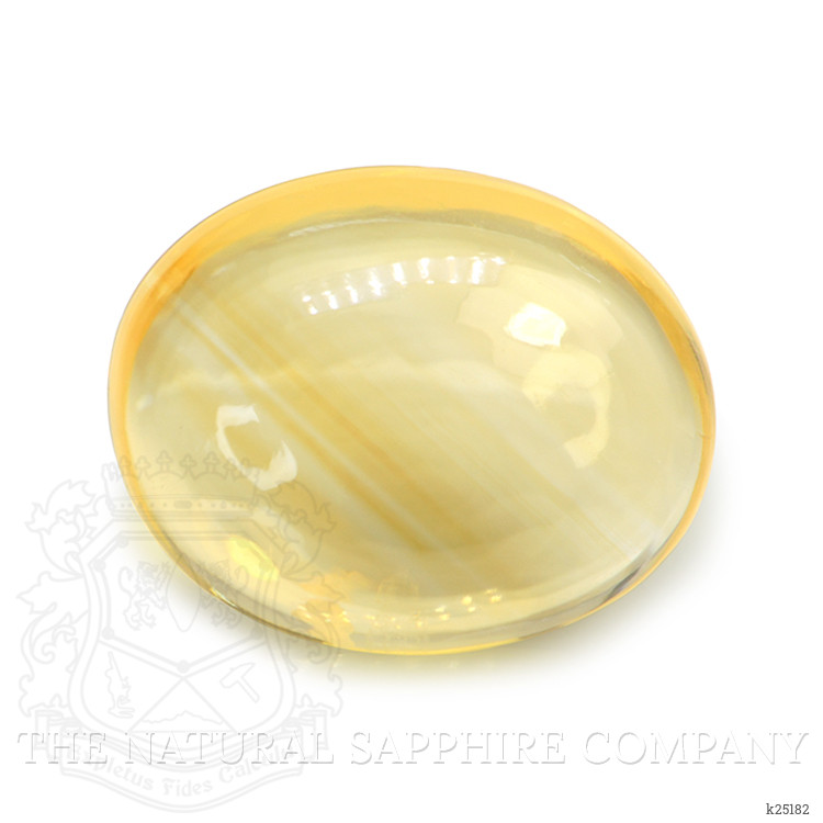 2.32 Ct. Yellow Cabochon Citrine from Ceylon (Sri Lanka)