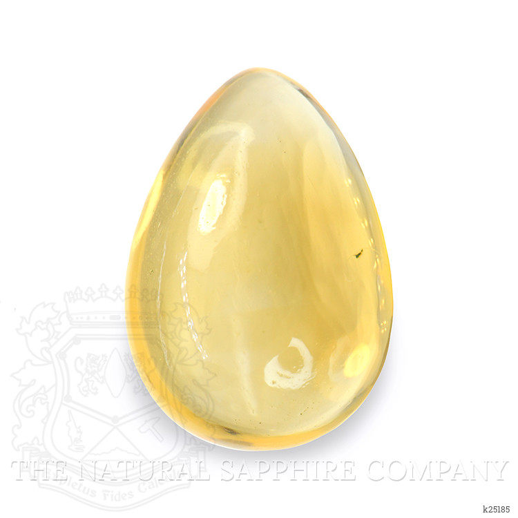 2.06 Ct. Yellow Cabochon Citrine from Ceylon (Sri Lanka)