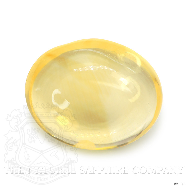 2.30 Ct. Yellow Cabochon Citrine from Ceylon (Sri Lanka)