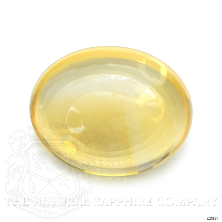 2.67 Ct. Yellow Cabochon Citrine from Ceylon (Sri Lanka)