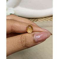 2.21 Ct. Yellow Cabochon Citrine from Ceylon (Sri Lanka) Life Style