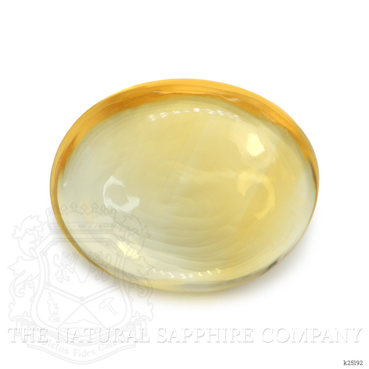 2.49 Ct. Yellow Cabochon Citrine from Ceylon (Sri Lanka)