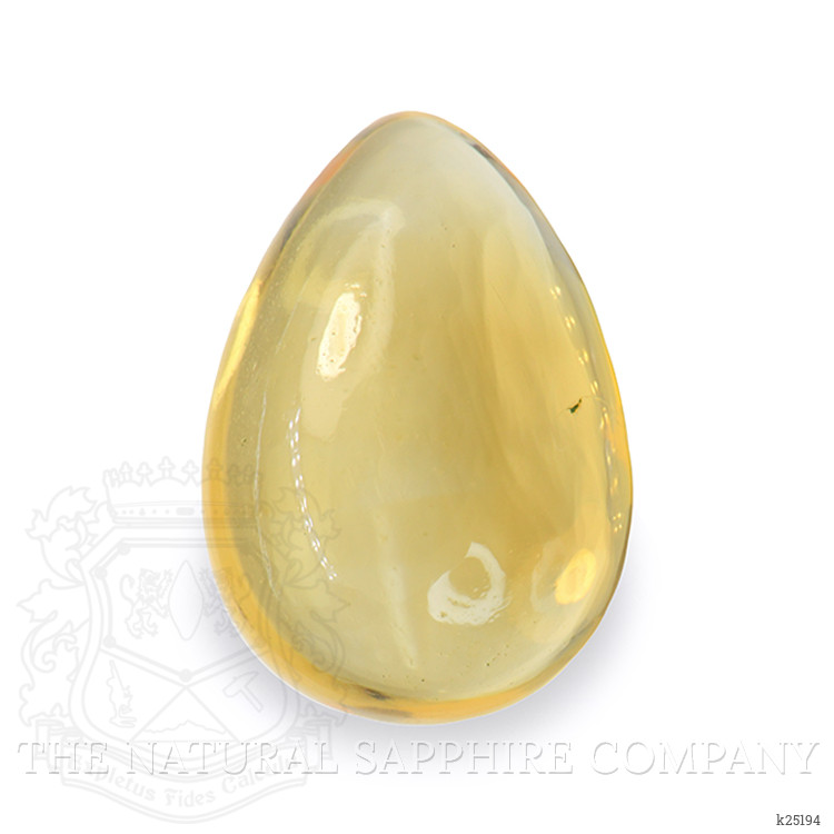 2.43 Ct. Yellow Cabochon Citrine from Ceylon (Sri Lanka)