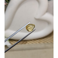 2.43 Ct. Yellow Cabochon Citrine from Ceylon (Sri Lanka) Life Style