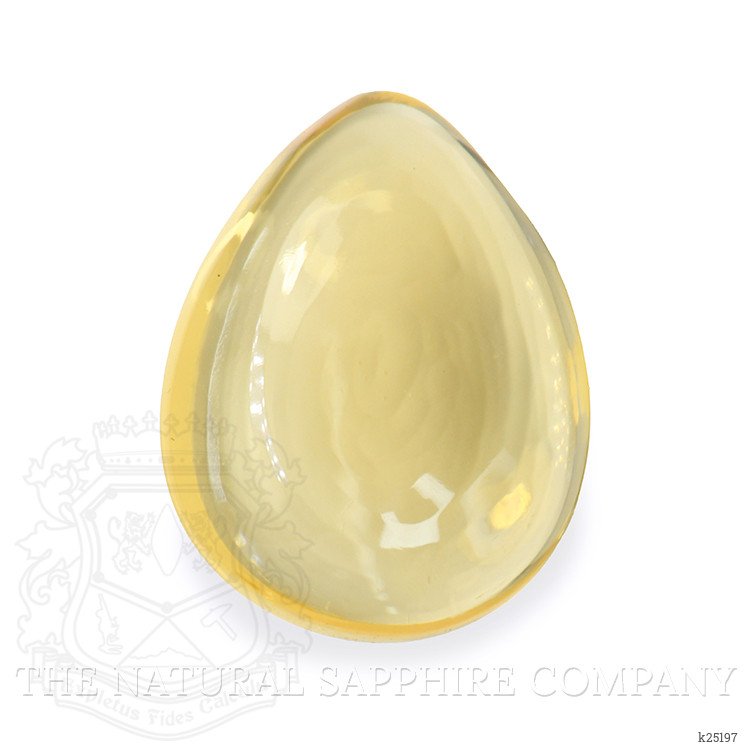2.25 Ct. Yellow Cabochon Citrine from Ceylon (Sri Lanka)