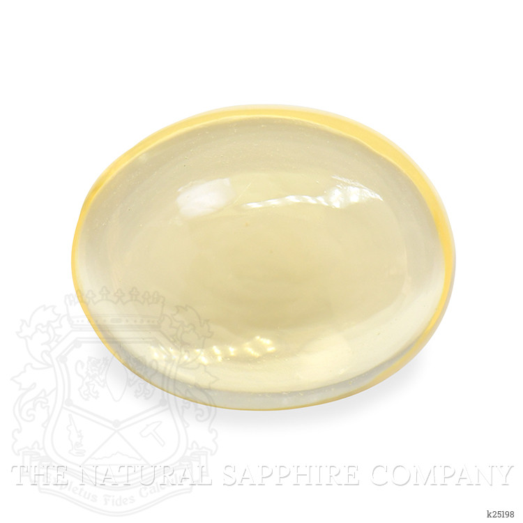 2.57 Ct. Yellow Cabochon Citrine from Ceylon (Sri Lanka)