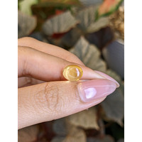 2.57 Ct. Yellow Cabochon Citrine from Ceylon (Sri Lanka) Life Style