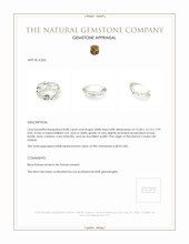 8.88 Ct. Beryl from Ceylon (Sri Lanka) Appraisal