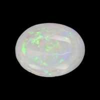 1.30 Ct. Cabochon White Opal from Australia Video