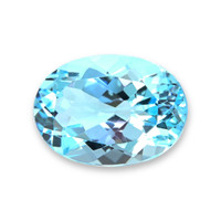 7.36 Ct. Sky Blue Topaz from Brazil Video