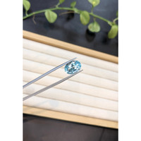 7.36 Ct. Sky Blue Topaz from Brazil Life Style