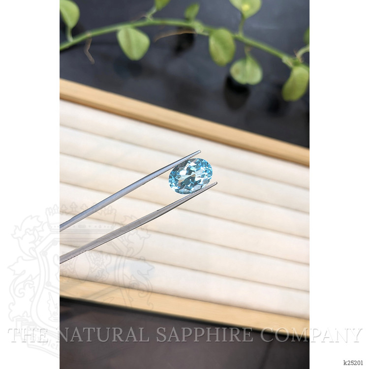 7.36 Ct. Sky Blue Topaz from Brazil