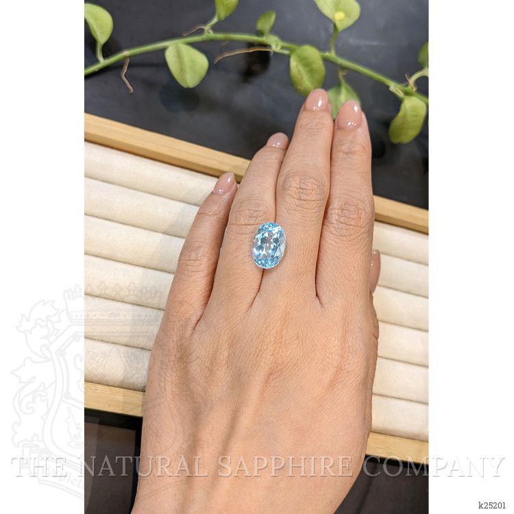 7.36 Ct. Sky Blue Topaz from Brazil